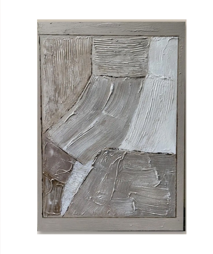 Hand Painted Abstract Textured Acrylic Painting Oil painting 3D Wall Art Home decor-Abstract Textured Art