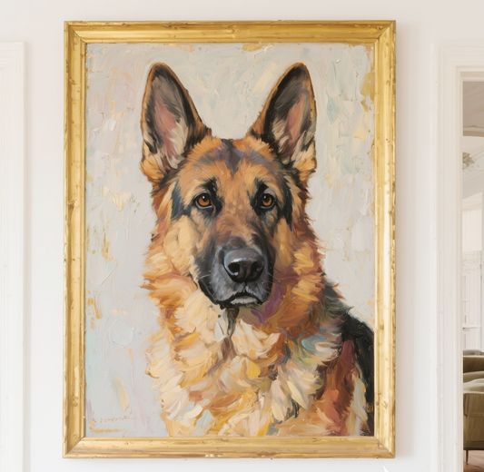 Custom dog oil painting, Custom pet oil painting, pet portrait oil, dog custom portrait, gift for dog lover gift