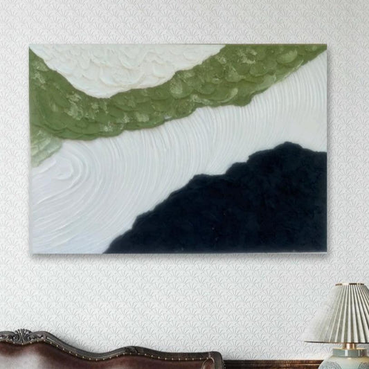 Hand Painted Abstract Acrylic Painting Oil painting 3D Textured Wall Art Home decor-Abstract Textured Art