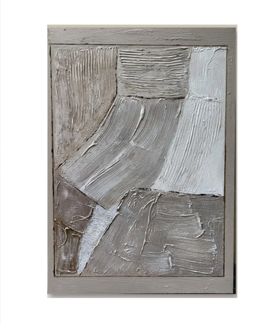 Hand Painted Abstract Textured Acrylic Painting Oil painting 3D Wall Art Home decor-Abstract Textured Art